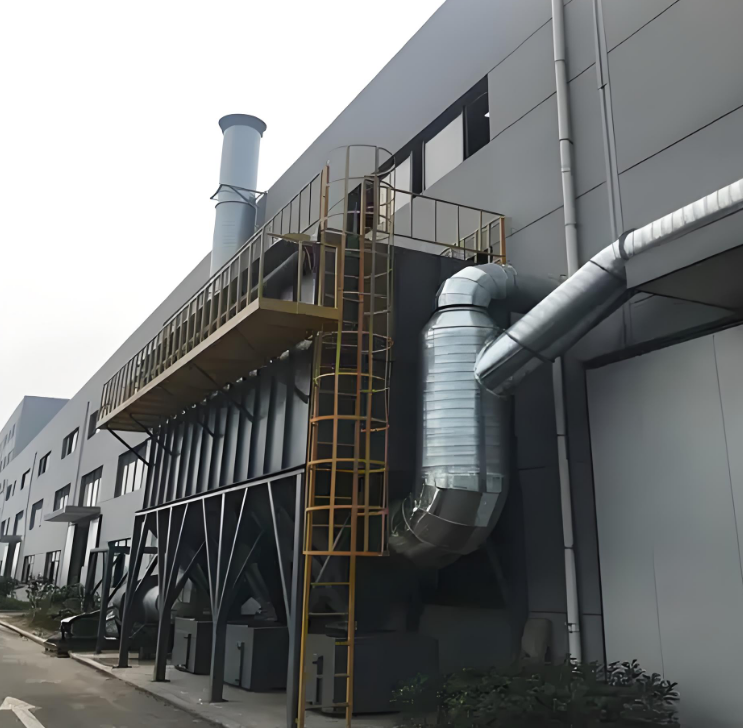 塑胶行业低噪音除尘机组